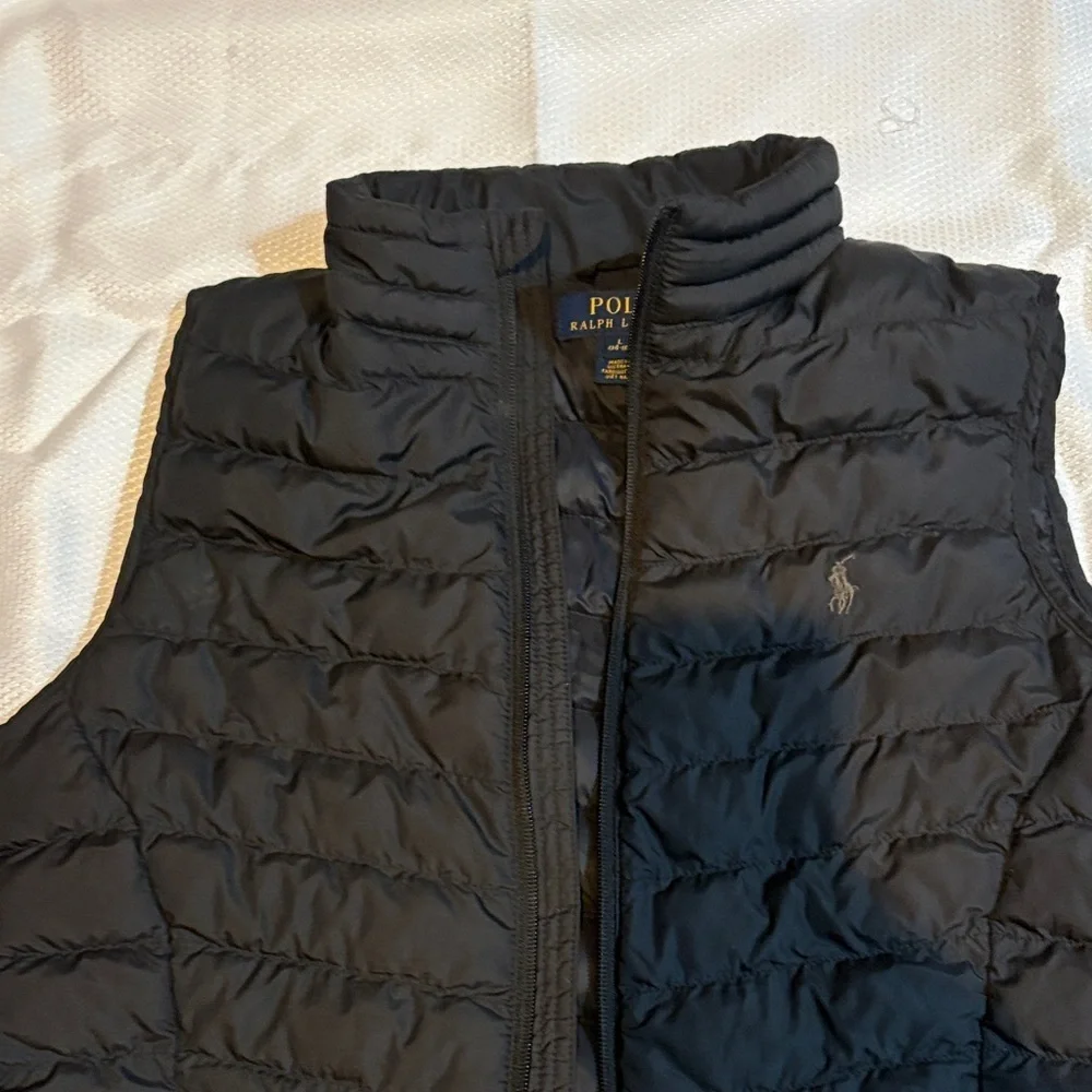 Polo by Ralph Lauren Black Vest big kids L 14/16